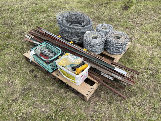 Asst. of fencing supplies to include: